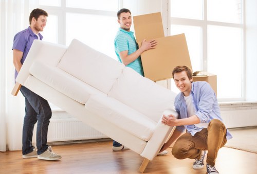 Local van transport for furniture and boxes in Holland Park