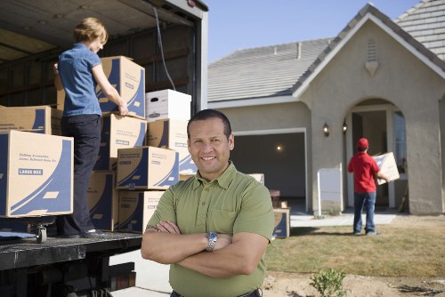 Packing and transport support for a Holland Park house relocation