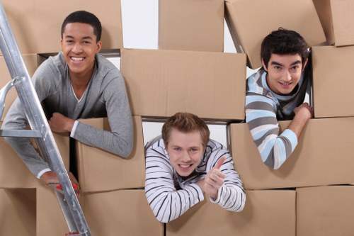 Damaged item evidence used in a moving complaint