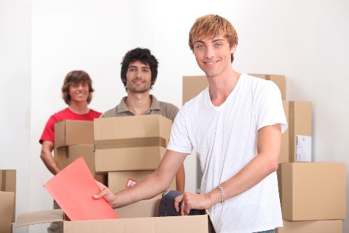 Local furniture collection service helping clear a flat in Holland Park